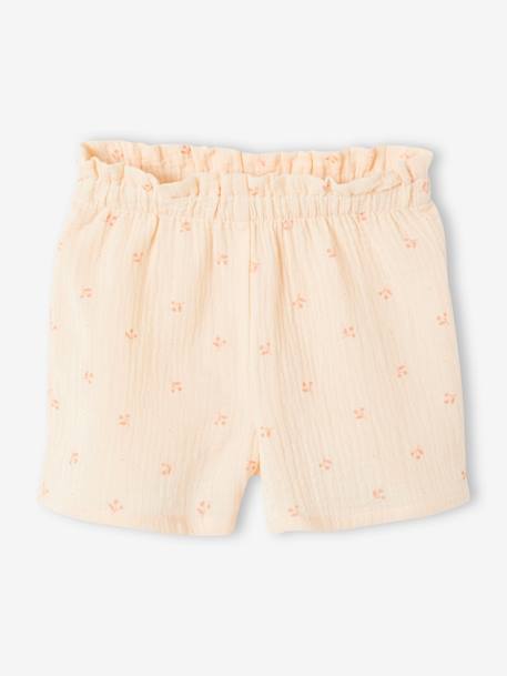 Cotton Gauze Pyjamas for Girls rose - vertbaudet enfant 