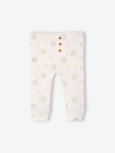 Marie of The Aristocats T-Shirt + Leggings Combo by Disney® for Babies apricot - vertbaudet enfant 