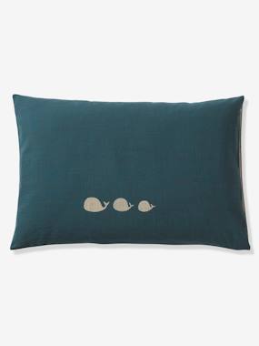 -Pillowcase for Babies, Navy Sea