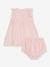 Dress + Bloomers by PETIT BATEAU pale pink - vertbaudet enfant 