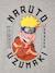 Sweat garçon Naruto® Uzumaki gris chiné - vertbaudet enfant 