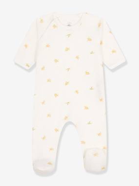 Baby-Pyjamas & Sleepsuits-Turtle Sleepsuit by PETIT BATEAU