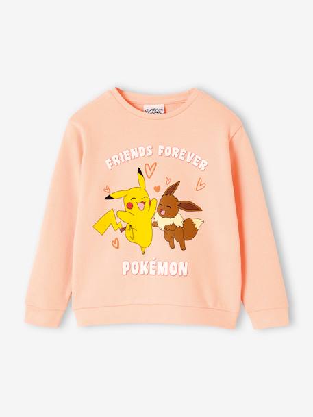 Pokemon® Sweatshirt for Girls apricot - vertbaudet enfant 