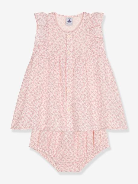 Dress + Bloomers by PETIT BATEAU pale pink - vertbaudet enfant 