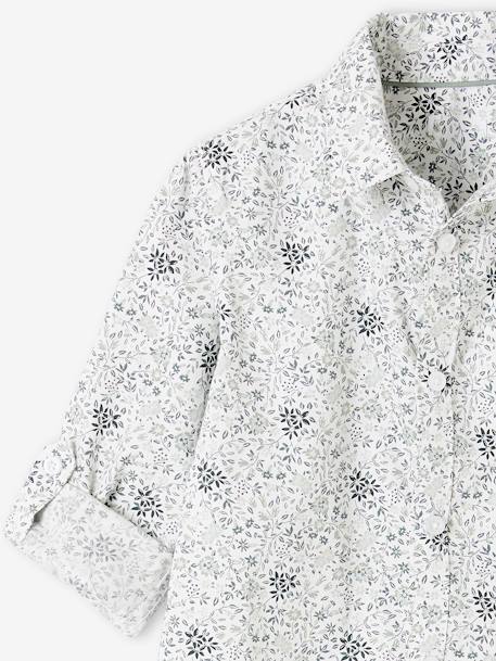 Floral Shirt & Bow Tie, for Boys printed green - vertbaudet enfant 