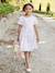 Occasion Wear Dress with Sequins for Girls ecru - vertbaudet enfant 