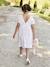 Occasion Wear Dress with Sequins for Girls ecru - vertbaudet enfant 