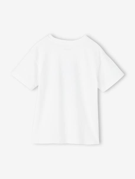 T-Shirt with Astronaut Motif for Boys ecru - vertbaudet enfant 
