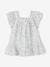 Floral Dress with Butterfly Sleeves for Babies ecru - vertbaudet enfant 