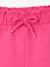 Short en molleton style paperbag bébé fuchsia - vertbaudet enfant 