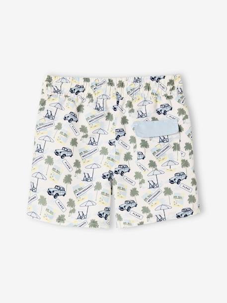 Printed Swim Shorts for Boys printed beige - vertbaudet enfant 