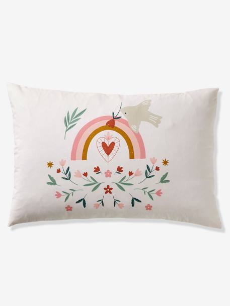 Parure housse de couette enfant et taie d'oreiller LATINO VIBES, avec coton recyclé multicolore - vertbaudet enfant 