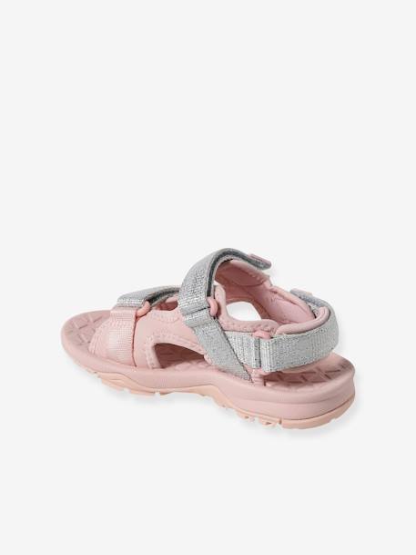 Trekking Sandals for Children, Designed for Autonomy set pink - vertbaudet enfant 