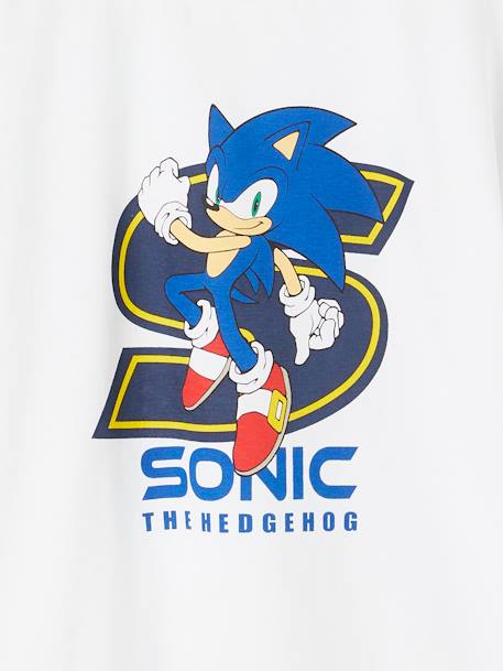 Tee-shirt garçon Sonic® the Hedgehog blanc - vertbaudet enfant 
