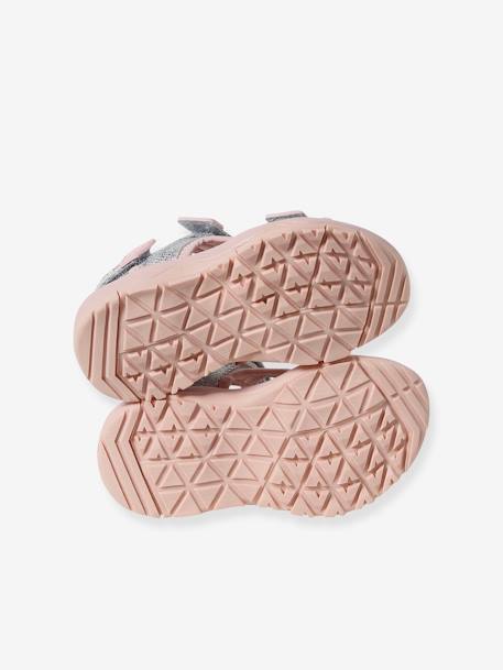 Trekking Sandals for Children, Designed for Autonomy set pink - vertbaudet enfant 