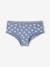 Pack of 7 Flower Shorties in Organic Cotton for Girls rose - vertbaudet enfant 