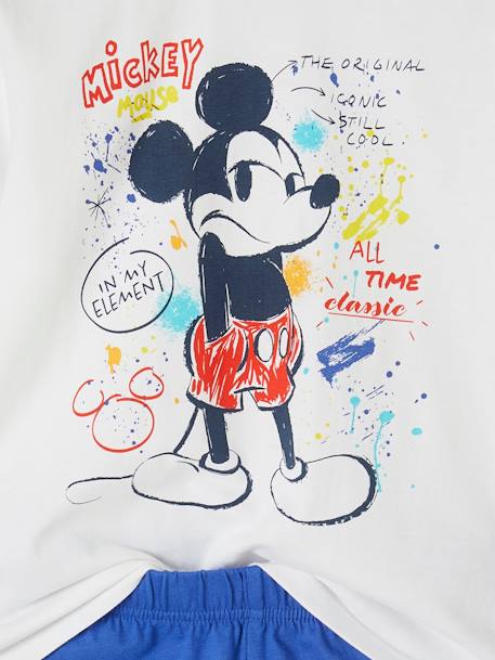 Pyjashort bicolore garçon Disney® Mickey bleu - vertbaudet enfant 