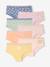 Pack of 7 Flower Shorties in Organic Cotton for Girls rose - vertbaudet enfant 