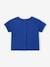 Tee-shirt soleil bébé manches courtes bleu roi - vertbaudet enfant 