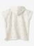 Poncho de bain bébé GIVERNY personnalisable, avec coton recyclé blanc imprimé - vertbaudet enfant 