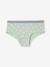 Lot de 7 shorties fleurs fille en coton bio rose - vertbaudet enfant 
