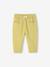 Pantalon en molleton bébé taille élastiquée jaune - vertbaudet enfant 