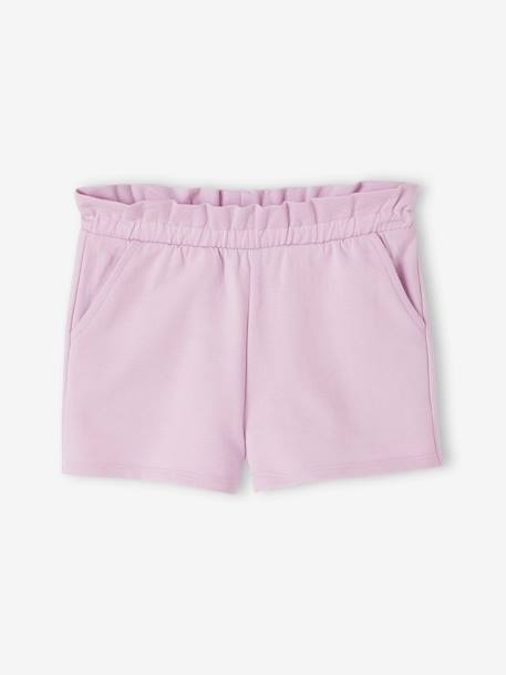 Pack of 2 Pairs of Shorts for Girls apricot+mauve+sweet pink - vertbaudet enfant 