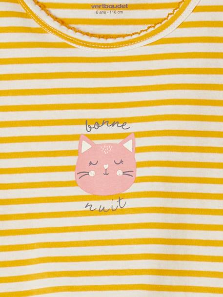 Pack of 2 Animals Pyjamas for Girls yellow - vertbaudet enfant 