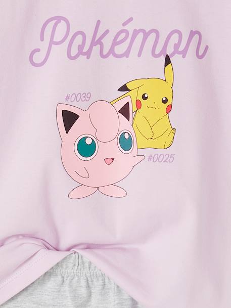 Two-Tone Pokémon® Pyjamas for Girls lavender - vertbaudet enfant 