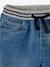 Bermuda garçon denim effet molleton facile à enfiler double stone - vertbaudet enfant 