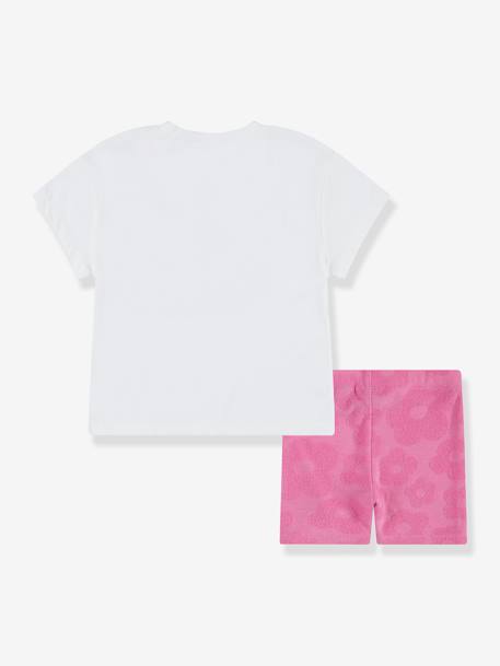 Ensemble short et t-shirt CONVERSE rose - vertbaudet enfant 