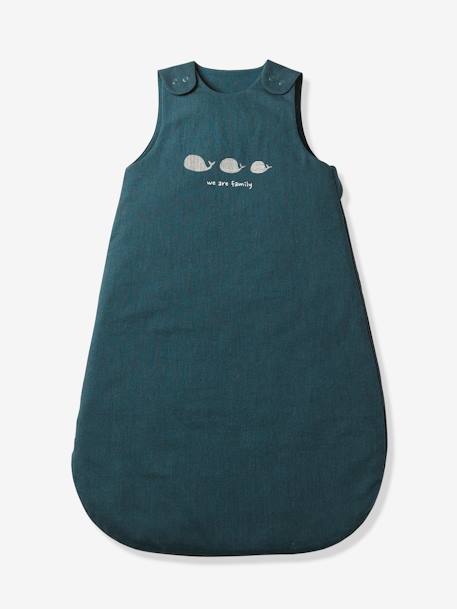 Sleeveless Summer Special Baby Sleeping Bag, Navy Sea indigo - vertbaudet enfant 