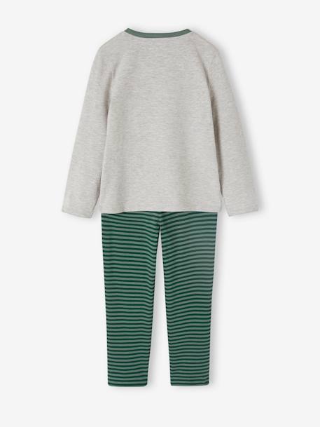 Lot de 2 pyjamas garçon jungle vert - vertbaudet enfant 