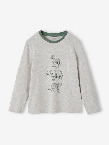Lot de 2 pyjamas garçon jungle vert - vertbaudet enfant 