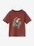 T-Shirt with Toucan, for Boys bordeaux red - vertbaudet enfant 