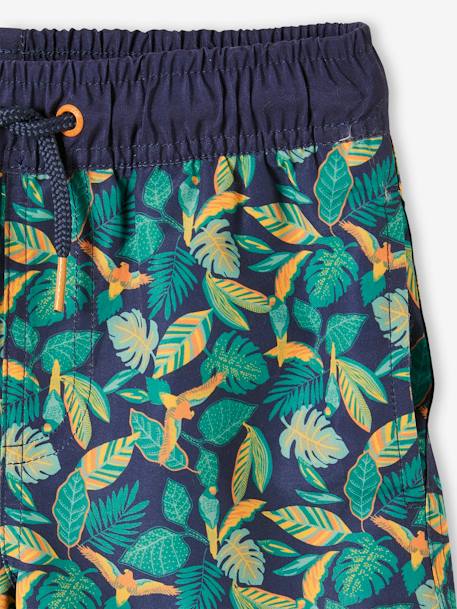 Printed Swim Shorts for Boys printed blue - vertbaudet enfant 