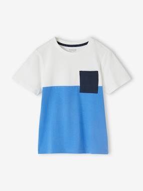 Colourblock T-Shirt for Boys  - vertbaudet enfant