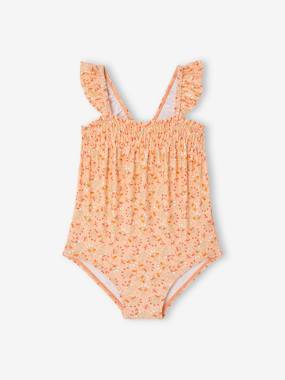 Floral Swimsuit for Baby Girls  - vertbaudet enfant
