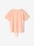 Sports T-Shirt with Glittery Rackets, for Girls coral - vertbaudet enfant 