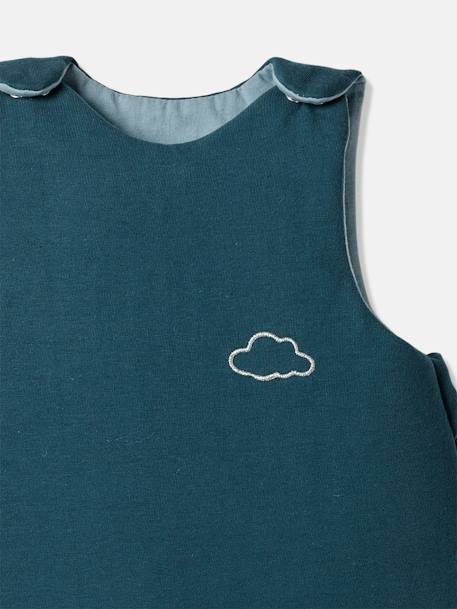 Gigoteuse ANNECY bleu chambray+gris chiné+rose - vertbaudet enfant 