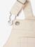 Dungaree Shorts with Adjustable Straps for Babies ecru - vertbaudet enfant 
