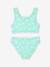 Polka Dot Bikini for Girls aqua green - vertbaudet enfant 