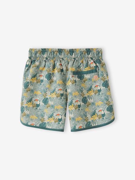 Printed Swim Shorts for Boys printed green - vertbaudet enfant 