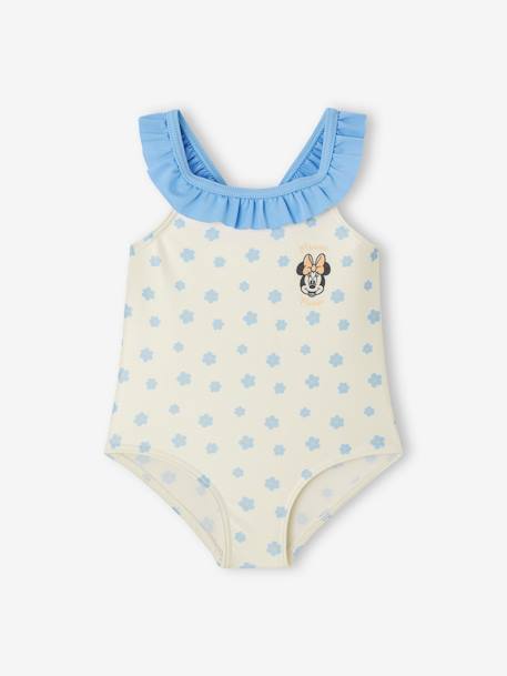 Maillot de bain 1 pièce bébé fille Disney Minnie bleu - vertbaudet enfant 