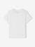 T-shirt uni Basics garçon manches courtes blanc - vertbaudet enfant 