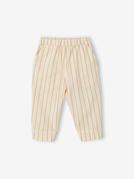 Ensemble bébé chemise en gaze de coton et pantalon bleu roi - vertbaudet enfant 