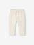Lightweight Trousers in Linen & Cotton, for Babies pearly grey - vertbaudet enfant 