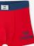 Lot de 5 boxers stretch pompiers garçon en coton bio bleu océan - vertbaudet enfant 