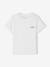 Plain T-Shirt for Boys WHITE LIGHT SOLID - vertbaudet enfant 
