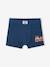 Lot de 5 boxers stretch pompiers garçon en coton bio bleu océan - vertbaudet enfant 